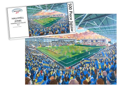 Halliwell Jones Stadium Fine Art Jigsaw Puzzle - Warrington Wolves Rugby League